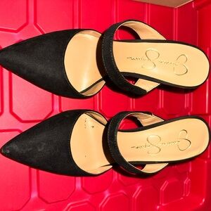 Jessica Simpson Black Women's Mules